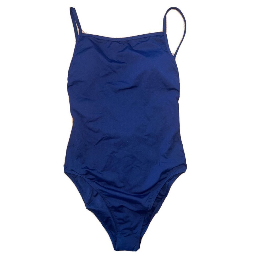Nwt Andie Swim The Paloma Navy Blue 1Piece Swimsuit XL Tall XLT NEW E1